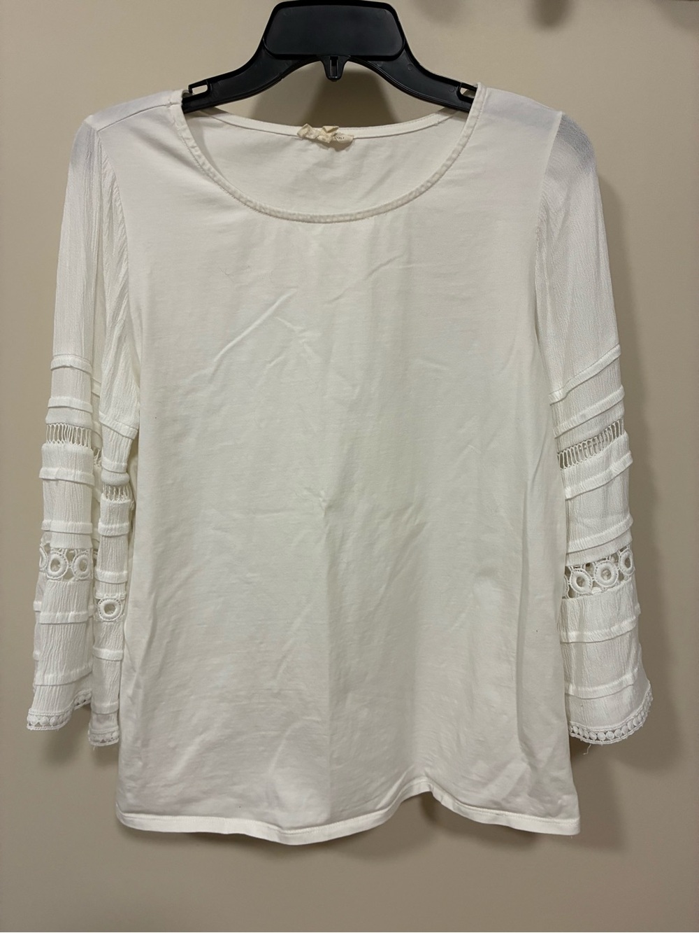 Cotton Bleu long sleeve top small